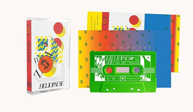 We sneakily put the ‘Heliopause’ tapes from @zdj.rituals up for pre-order on our @bandcamp this Halloween! While we wait for the #spaceship to deliver them upon us, let us tell you about the packaging. 👽
This Furhoof: Sixth Man pressing of 'Heliopause' on green alien #cassette with a white imprint is limited to 100. Double-sided 4-Panel J-Card with fantastic #art & #design from Shanice Aga (@cowboylurch) inside a yellow Norelco box. All hand-numbered, with a special surprise. 🛸
FIRST PRESSING. GREEN ALIEN (ltd to 100)